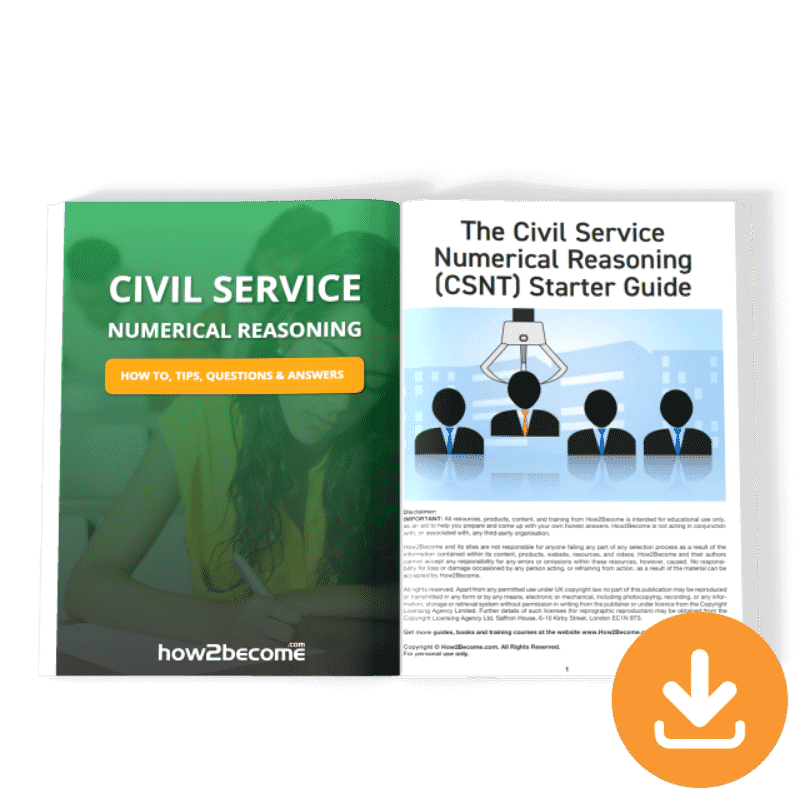Civil Service Numerical Reasoning Test Guide Download