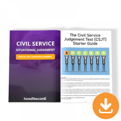 Civil Service Situational Judgement Test Guide Download