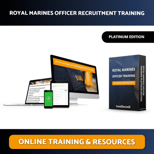 Royal Marines Officer Online Training Masterclass Platinum Edition