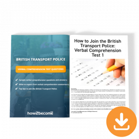 British Transport Police Verbal Comprehension Test Questions Download