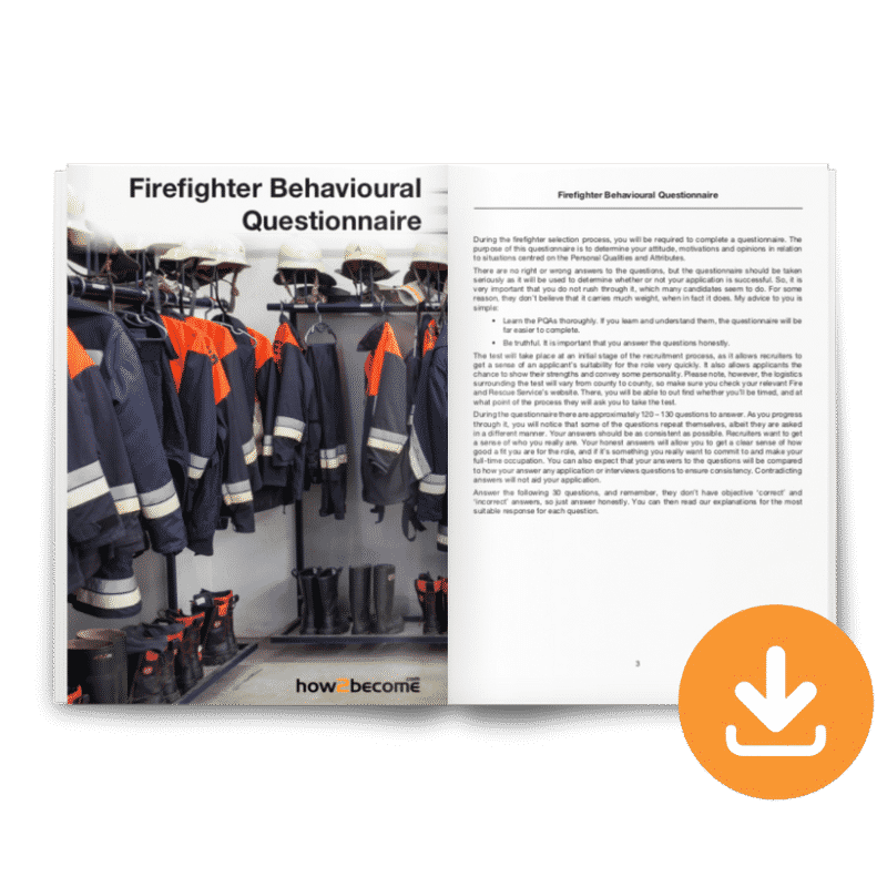 Firefighter Behavioural Questionnaire Download