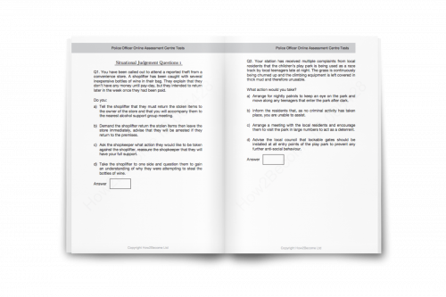 Police Officer Situational Judgement Tests PDF Download