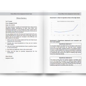 Police Written Exercise Examples PDF Download