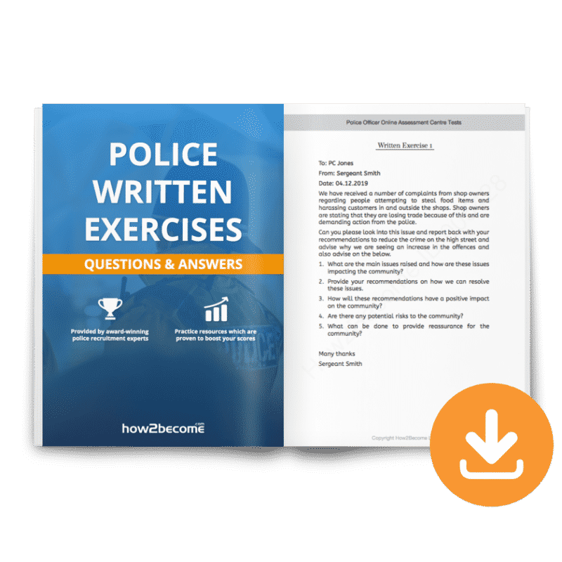 Police Written Exercises PDF Download