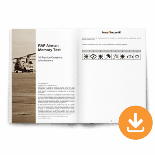 RAF Airman Memory Test Download