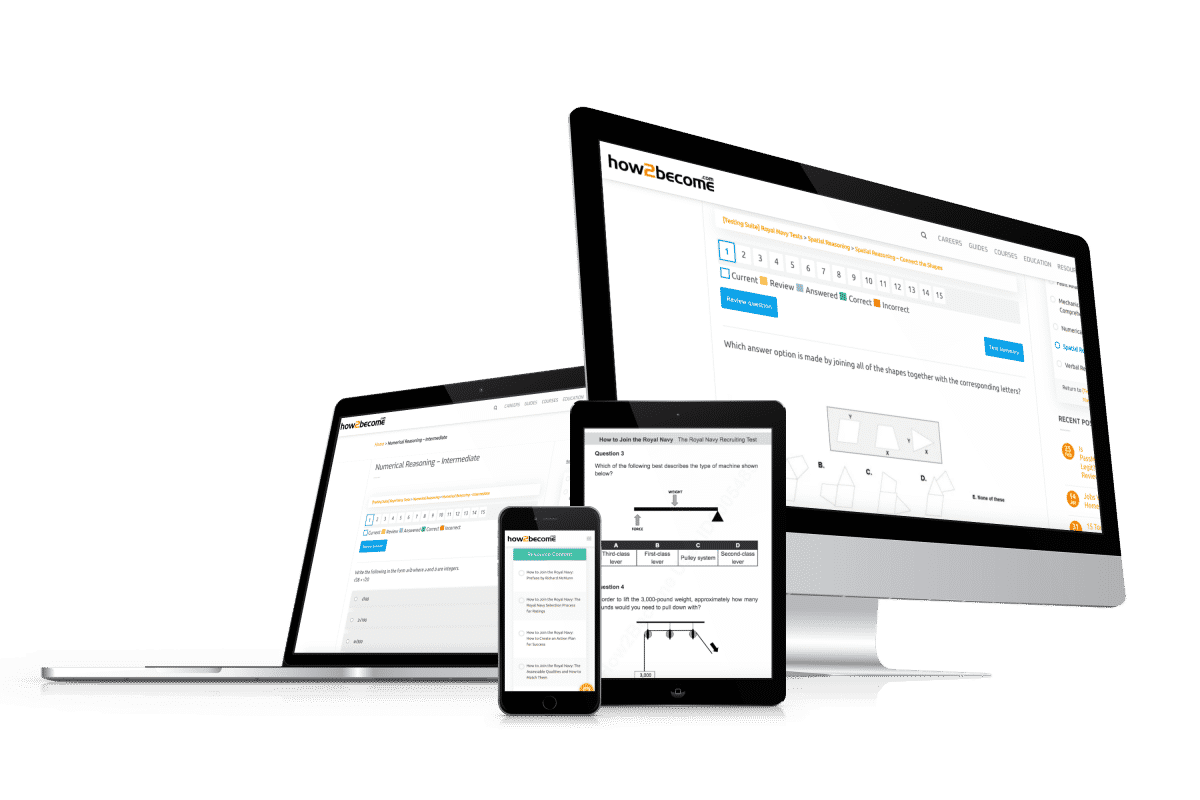 Online Royal Navy Testing Platform