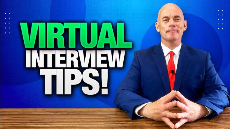 10 Virtual Job Interview Tips | HireVue, Skype, Zoom Video Interview Tips