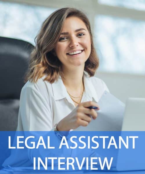 Legal Assistant Interview Questions and Answers