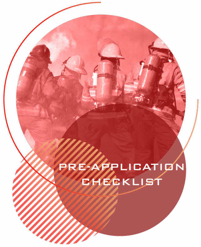 How to complete the firefighter application form - pre-application checklist