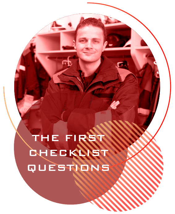 How to complete the firefighter application form - the first checklist questions