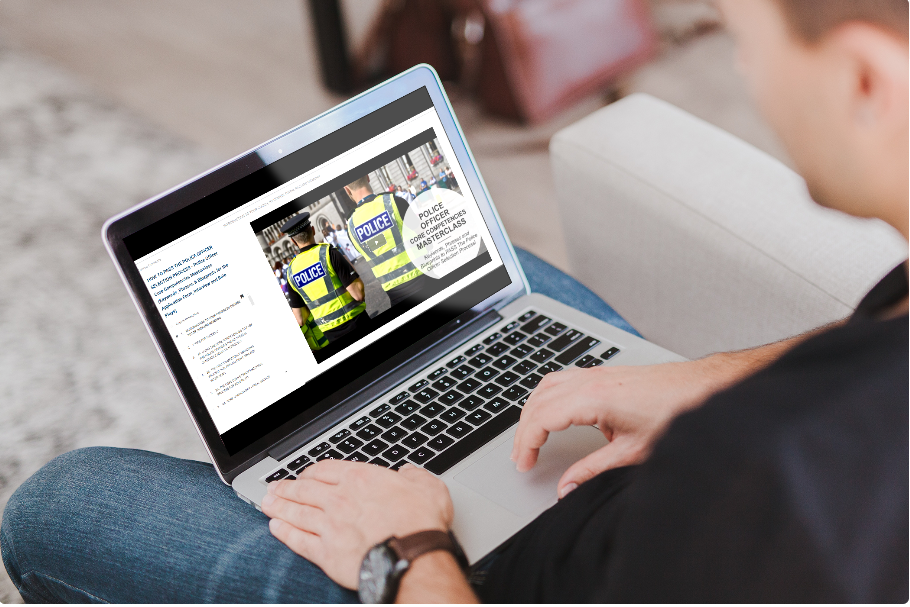 How2Become a UK police officer competencies online training course online resource
