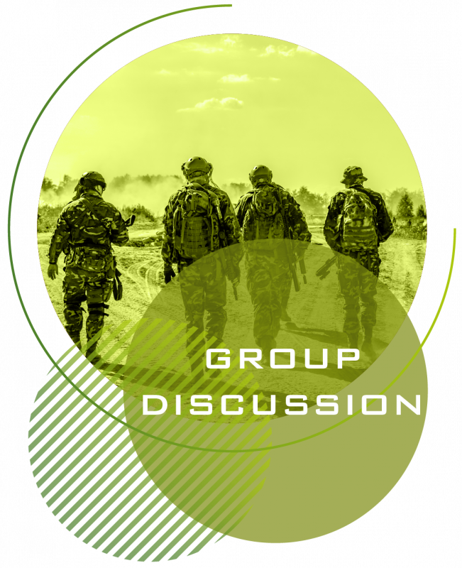 How2Become army officer online tests - group discussion