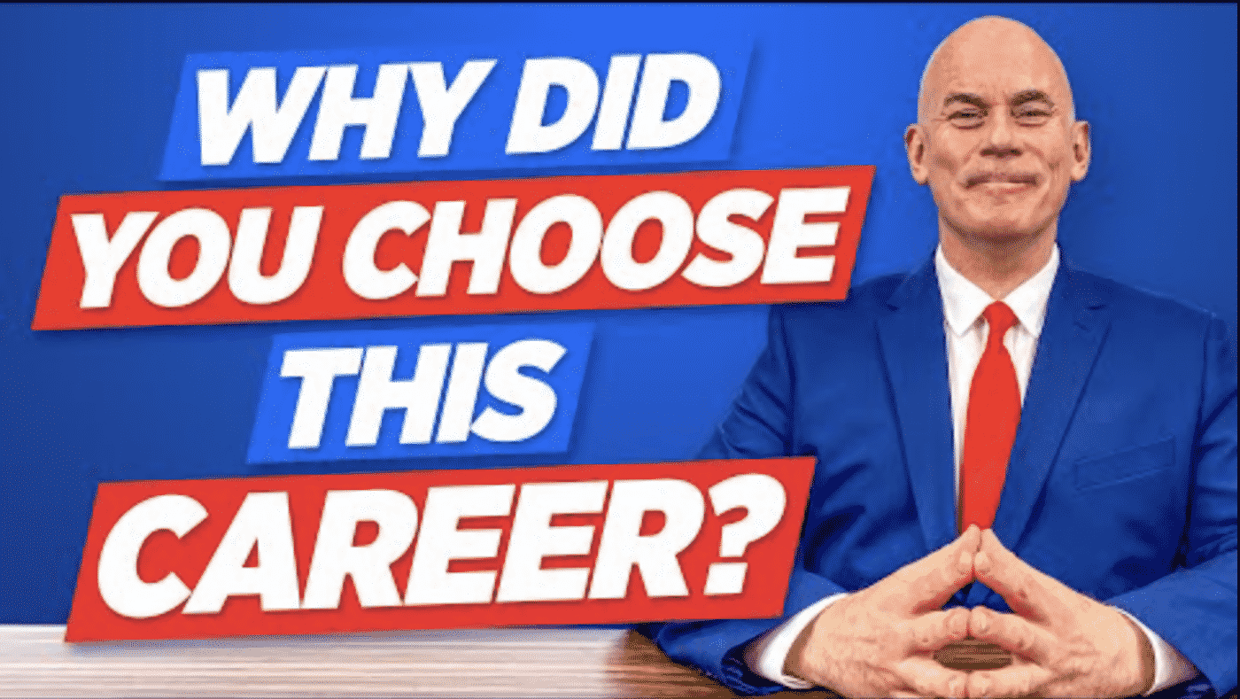 In this article, we will teach you how to answer the interview question, “Why did you choose this career?”. Wow, this really is a difficult interview question to answer! Most people have no idea how to answer this question when it comes up during their interview, and they end up failing as a result! So, if you have an interview coming up for any role or organization, please read to the end because we will give you the perfect answer!