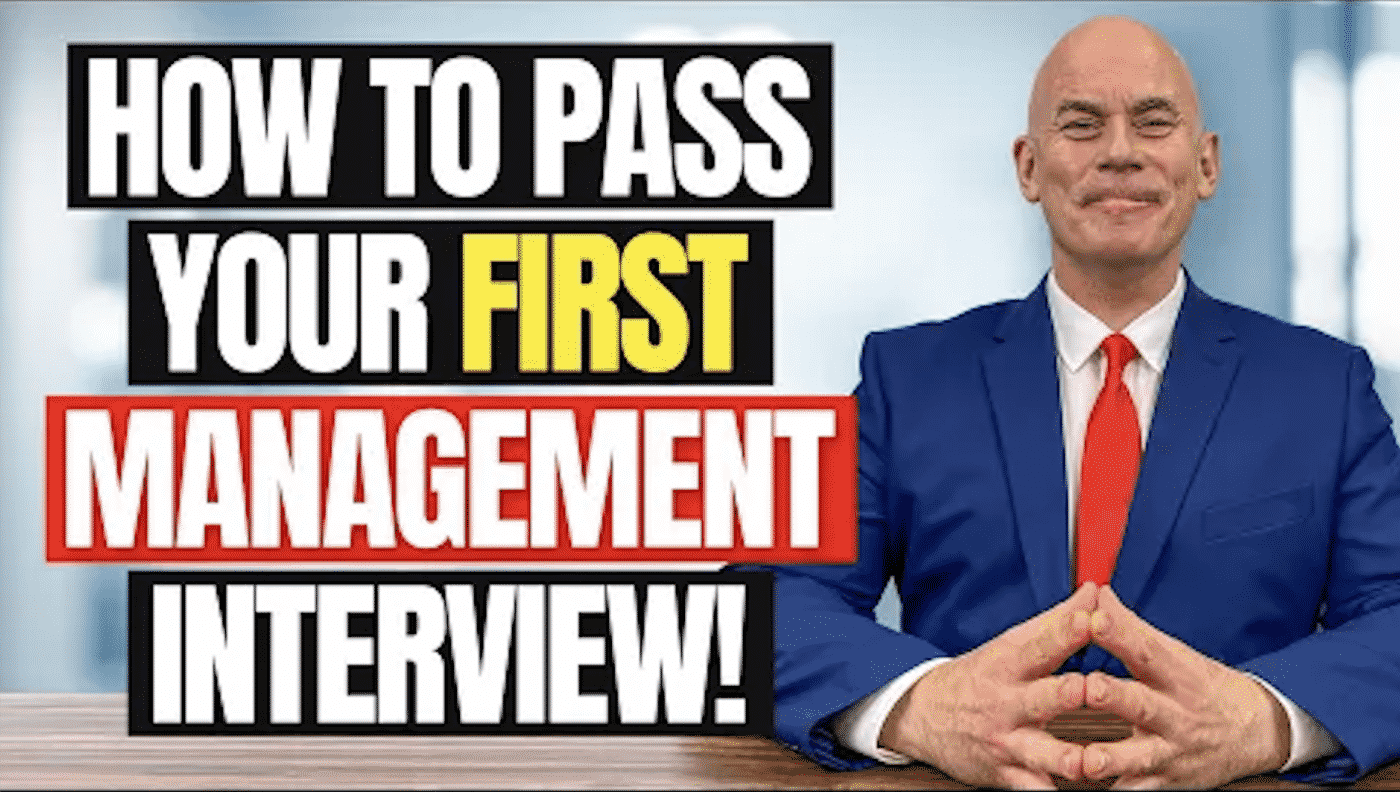 How To Interview For Your First Management Or Leadership Role!