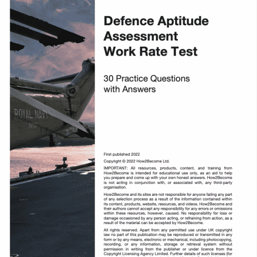 DAA - Work Rate Test - Booster Pack