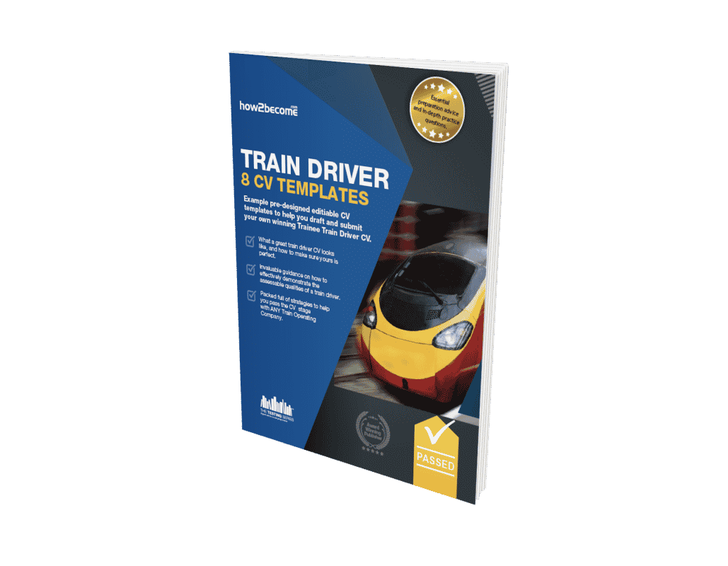 train driver cv templates