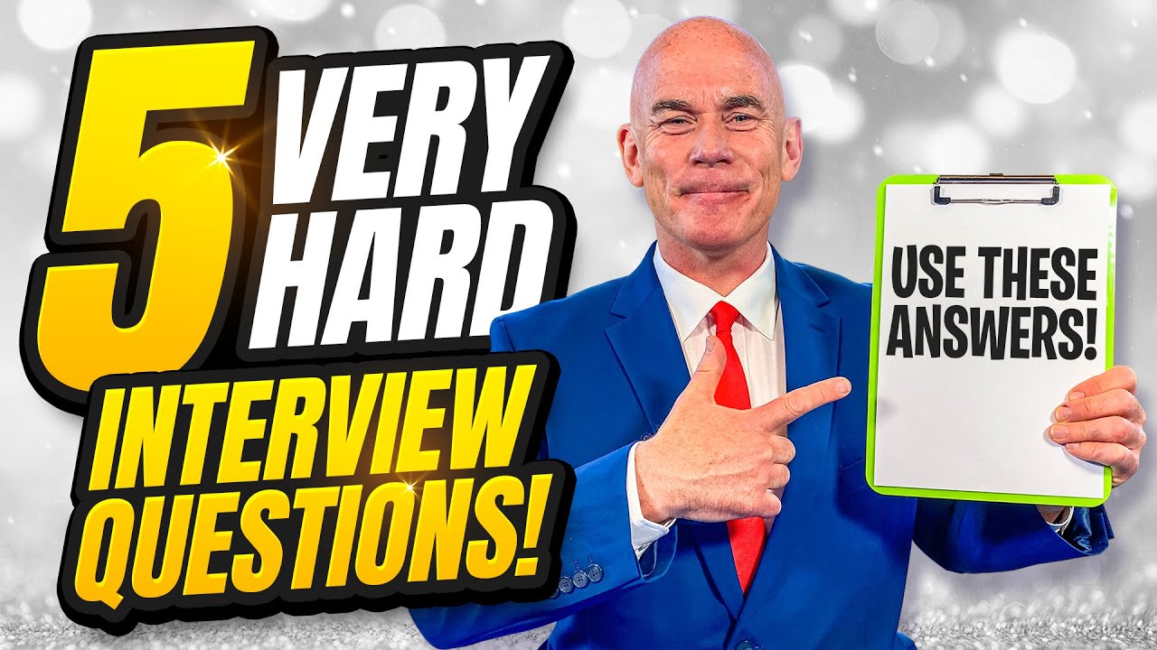 5 very hard interview questions!