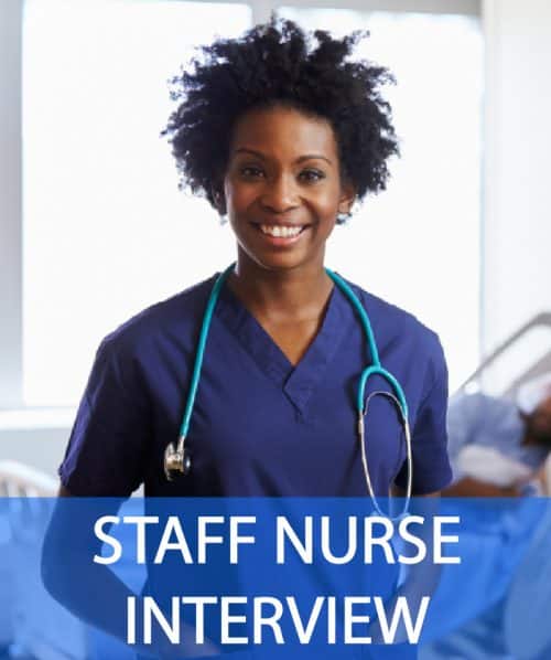 NHS Staff Nurse Interview Questions and Answers
