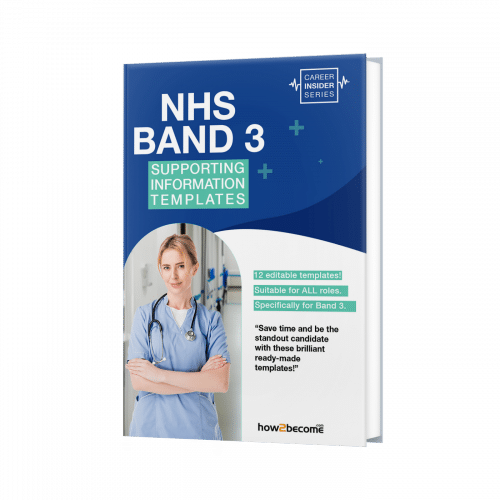 12 NHS Band 3 Application Form Supporting Information "Ready-Made" Templates