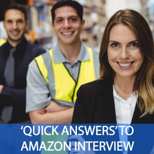 QUICK ANSWERS TO AMAZON Interview Questions and Answers