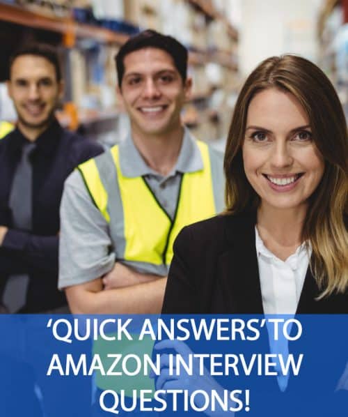QUICK ANSWERS TO AMAZON Interview Questions and Answers