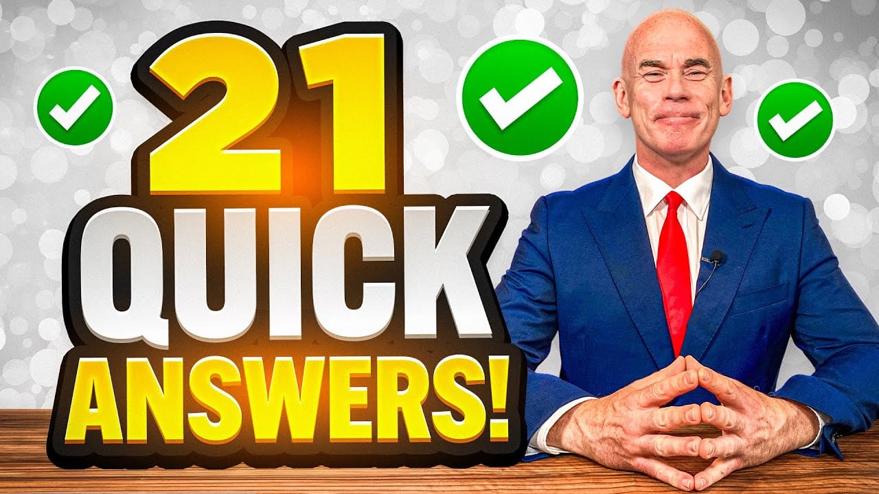 21 quick answers!