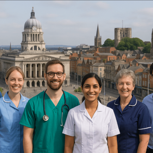 NHS Nottingham interview
