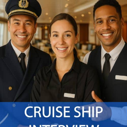 Cruise Ship Job Interview Questions and Answers
