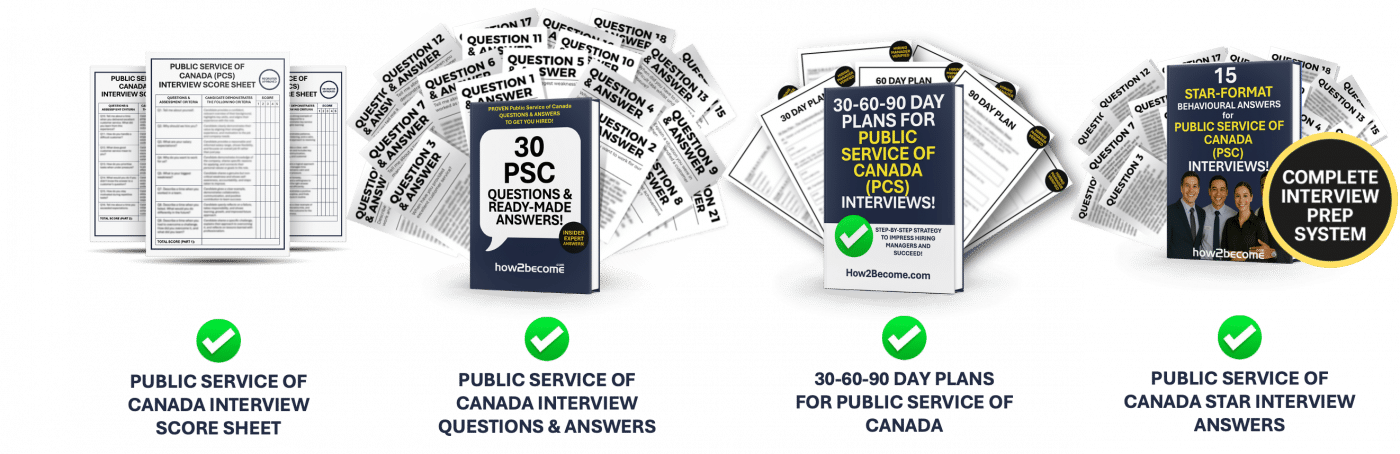 PUBLIC SERVICE OF CANADA INTERVIEW QUESTIONS & ANSWERS SUCCESS PACK Main