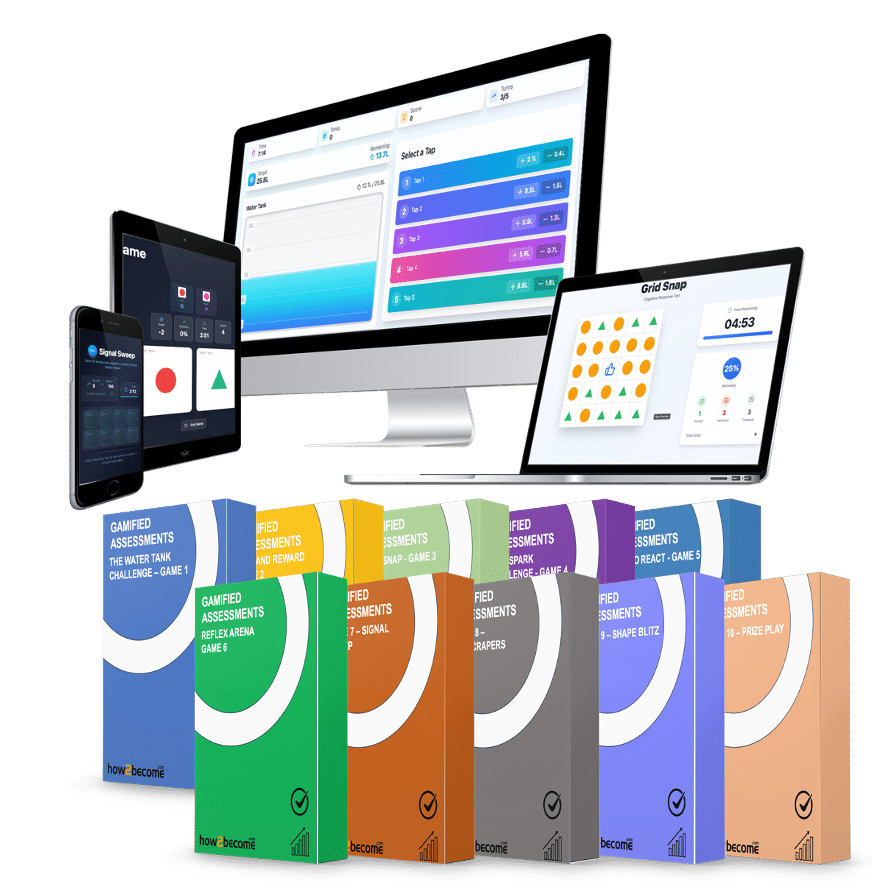 Gamified practice assessments