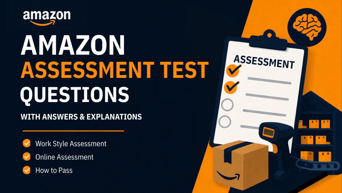 Amazon Assessment Test (2026 Guide) Work Style Assessment, Online Assessment, and How to Pass