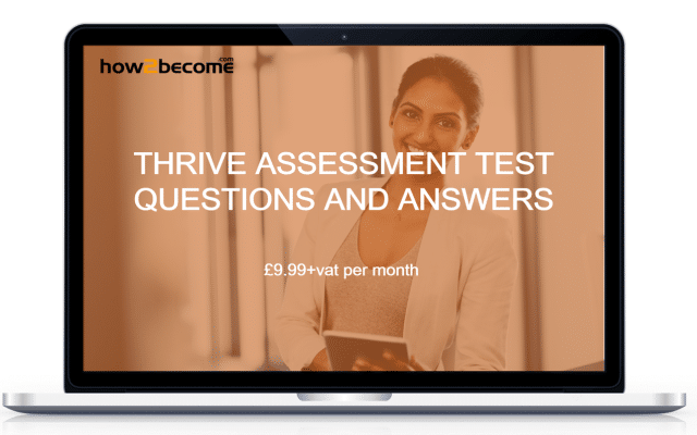 How2Become Thrive Assessment Test Questions and Answers Online Testing