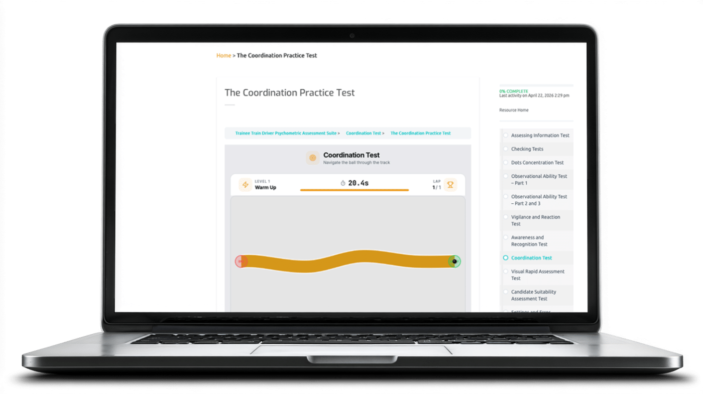 the 2 hand coordination test