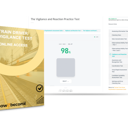 Vigilance Test Testing Software Version 2.0 - Online access
