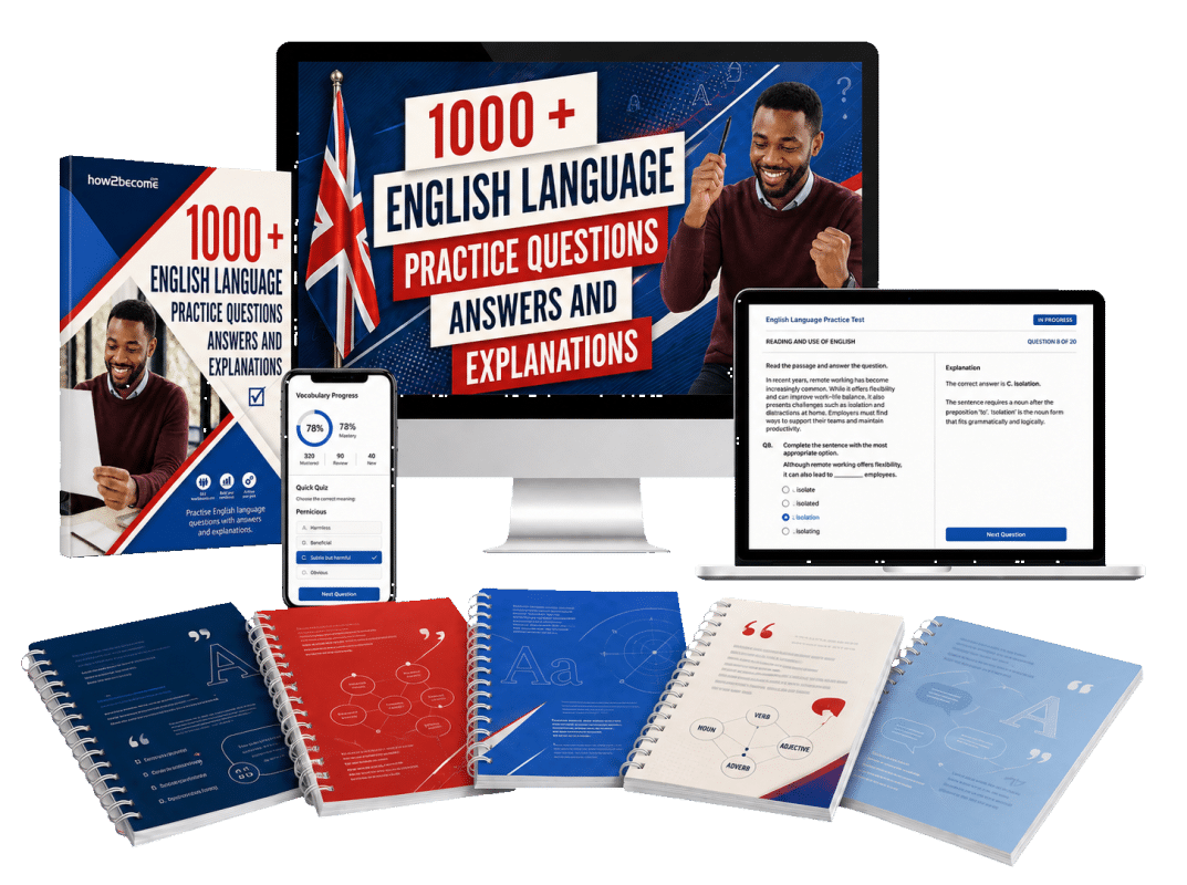 ENGLISH LANGUAGE PRACTICE TESTS