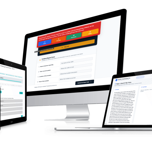 CritiCall Practice Tests for 911 Call Dispatchers - One off Payment