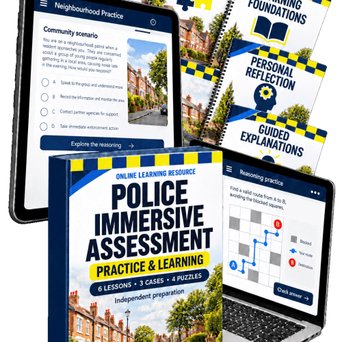 Police Immersive Assessment - Product Bundle