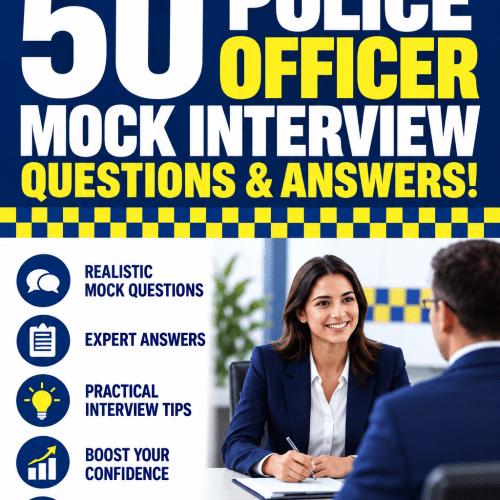 POLICE OFFICER MOCK INTERVIEW PREPARATION PACK! (READY-MADE TEMPLATES + PROVEN ANSWERS + BONUSES