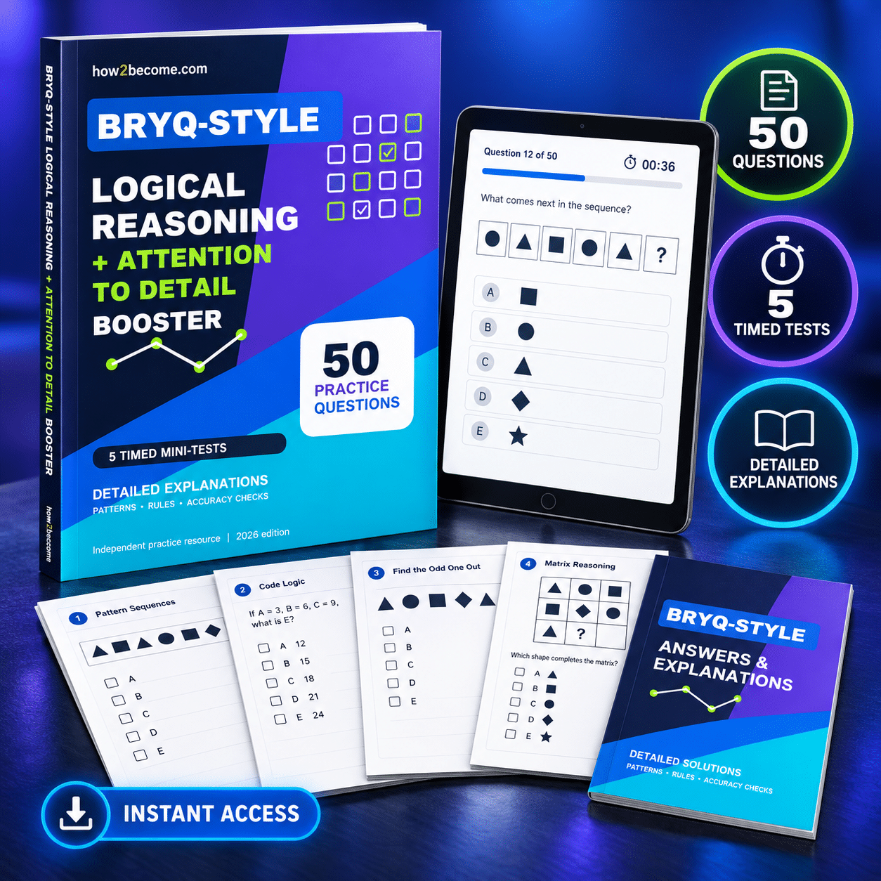 How2Become_Bryq_Logical_Reasoning_and_Attention_to_Detail_Booster_Square_Mockup